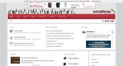 Desktop Screenshot of entre88teclas.es
