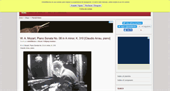 Desktop Screenshot of piano-videos.entre88teclas.es